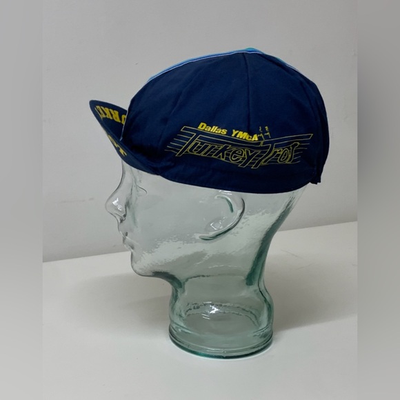 1983 Vintage Rare Dallas YMCA Thanksgiving Turkey Trot Rainbow Running Cap Hat - Picture 4 of 16